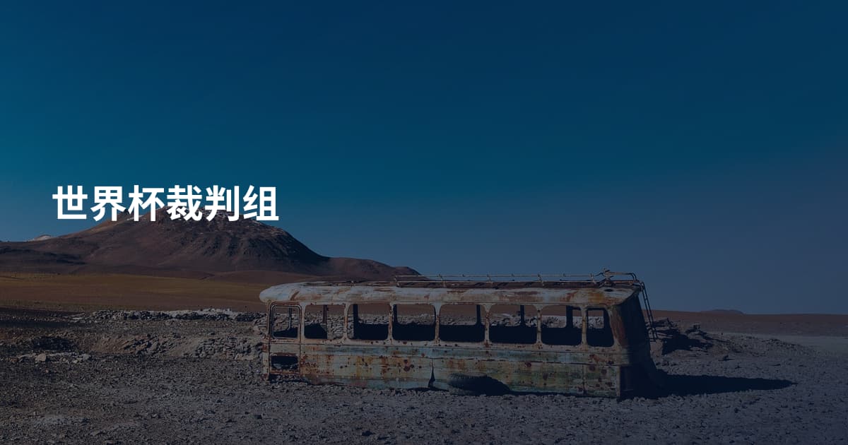 世界杯裁判组