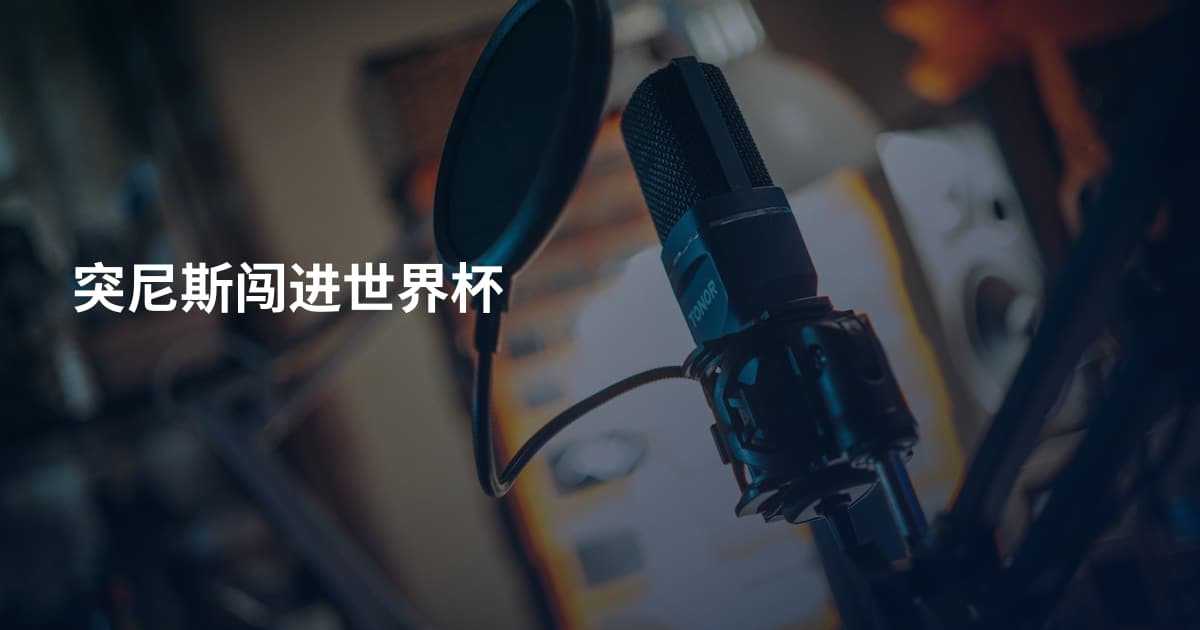 突尼斯闯进世界杯