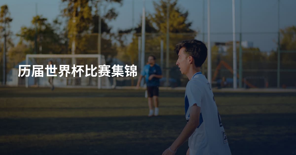 历届世界杯比赛集锦