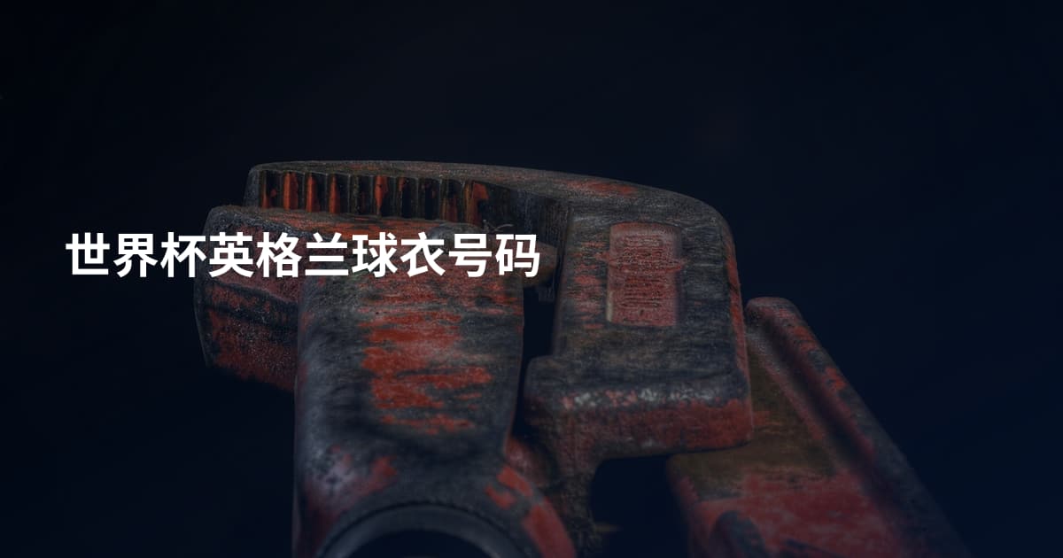 世界杯英格兰球衣号码