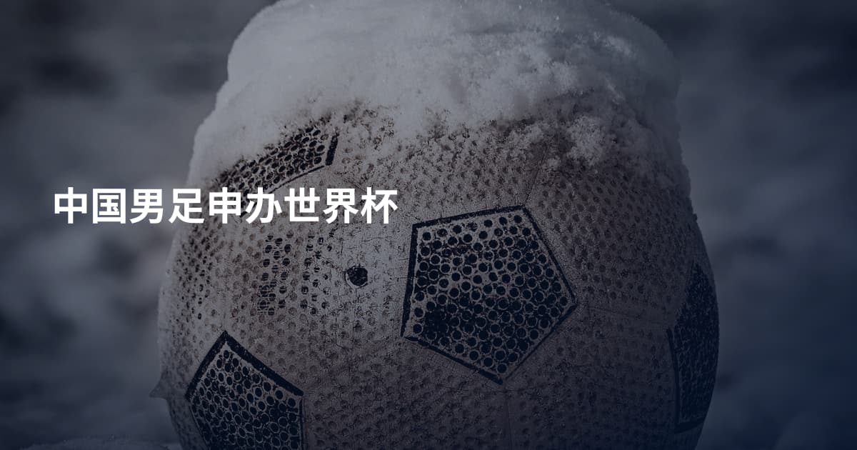 中国男足申办世界杯