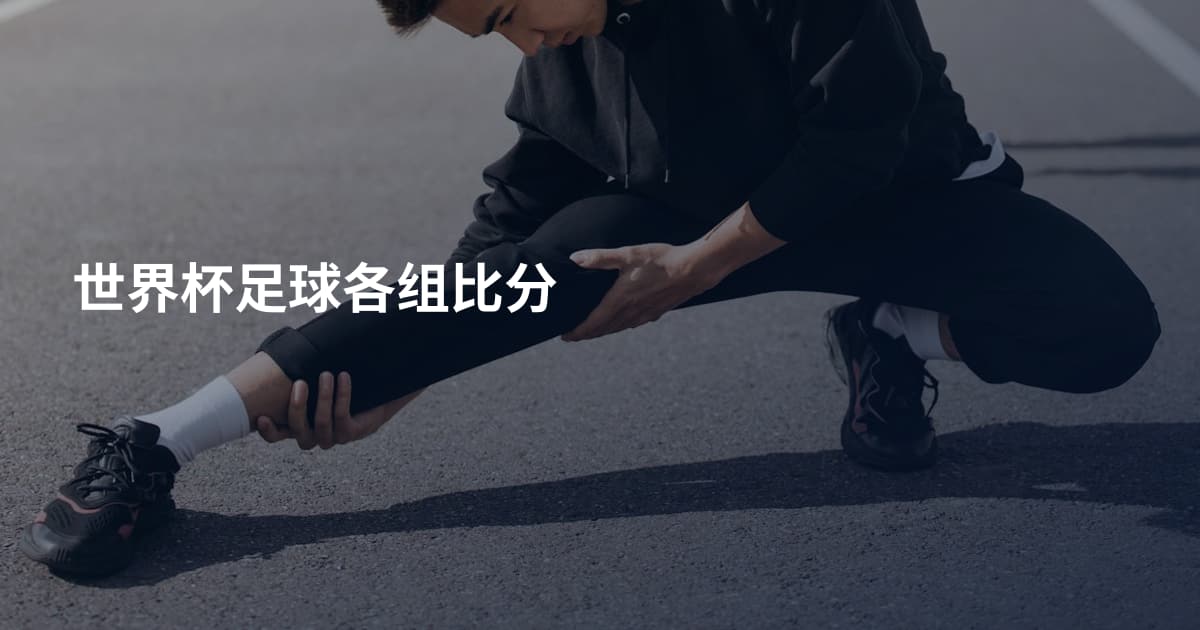 世界杯足球各组比分