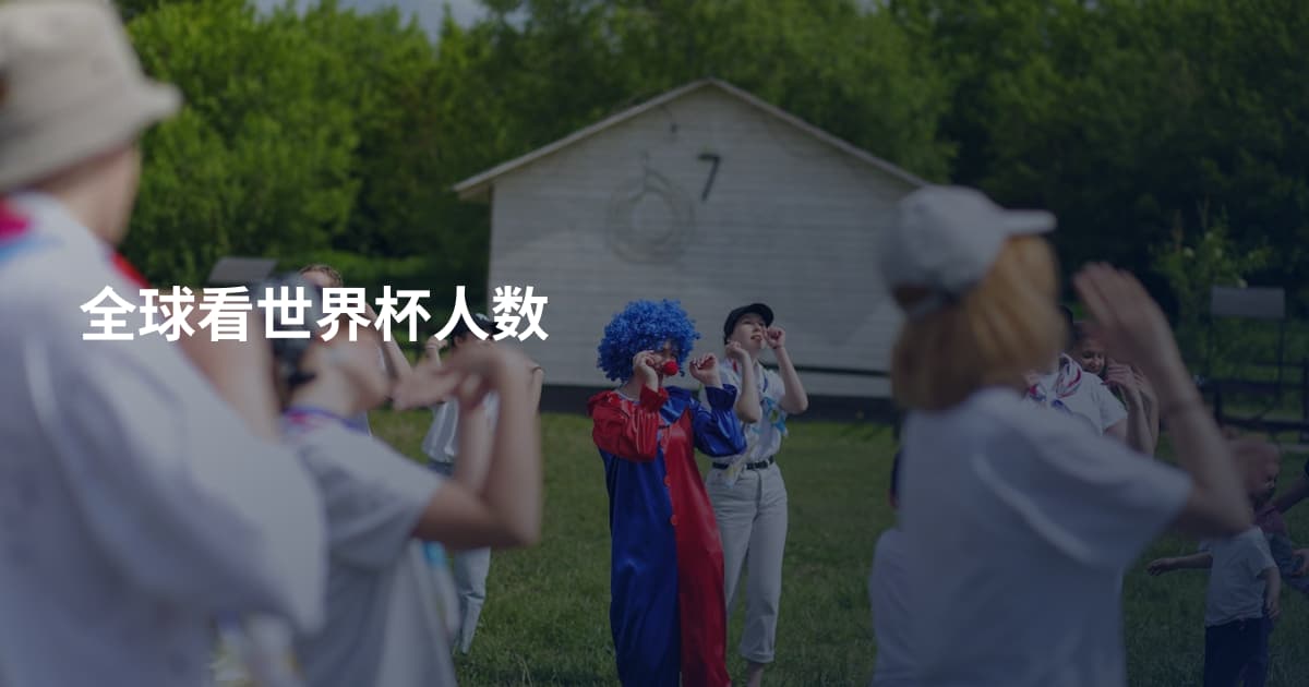 全球看世界杯人数