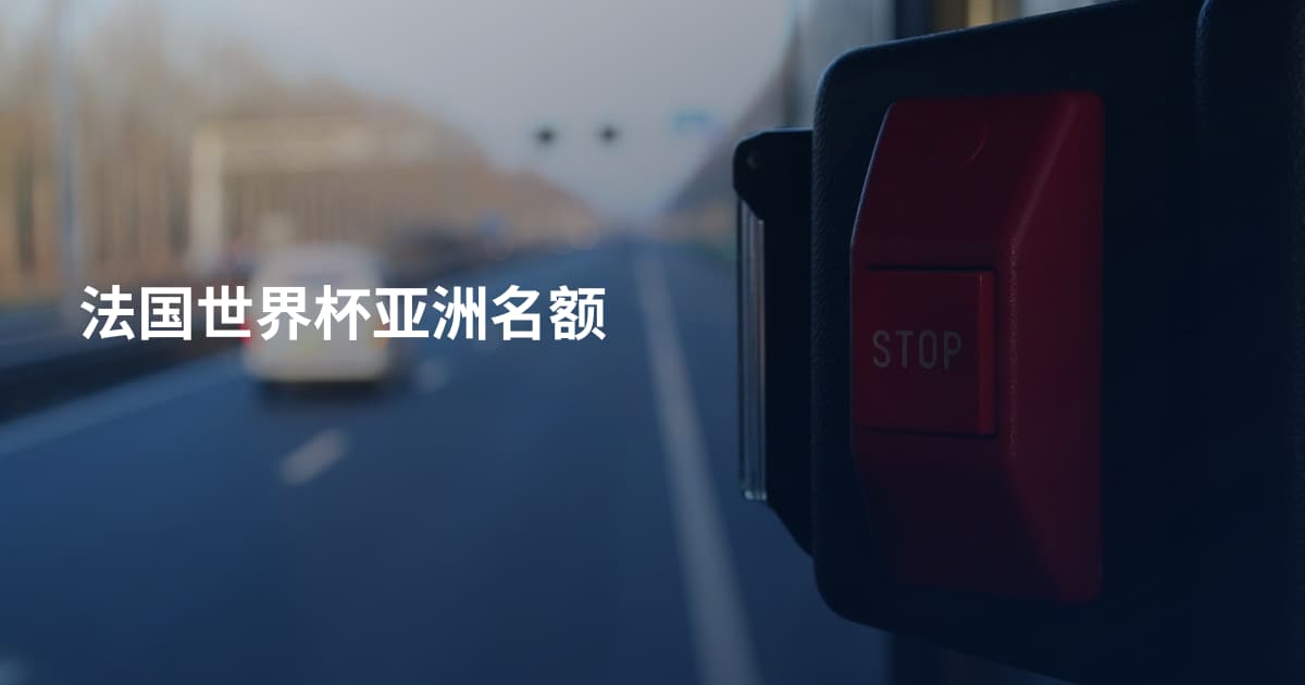 法国世界杯亚洲名额