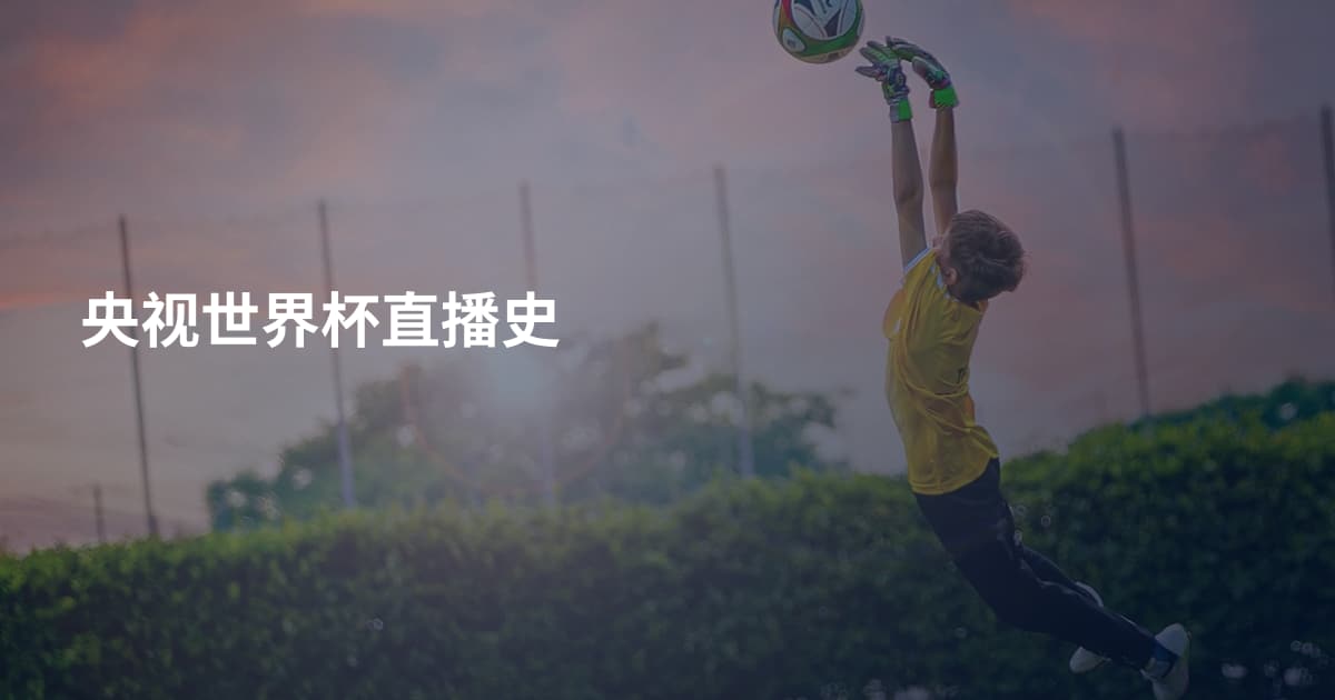 央视世界杯直播史