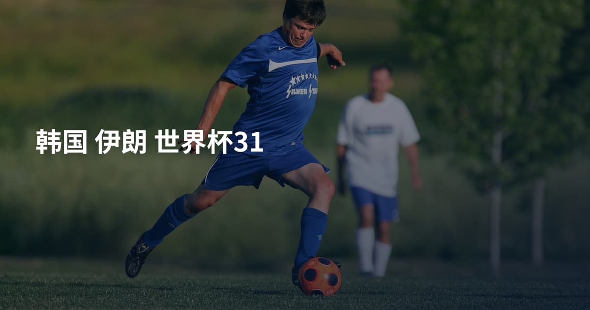 韩国 伊朗 世界杯31