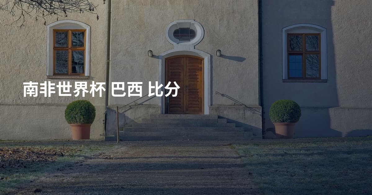 南非世界杯 巴西 比分