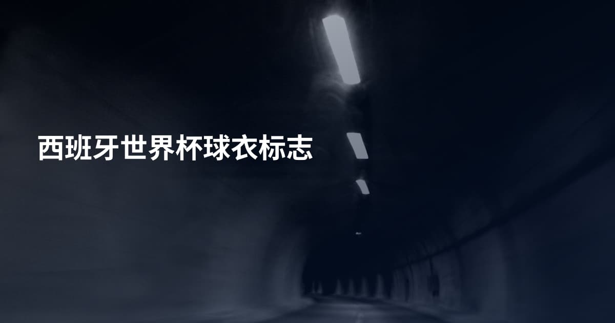 西班牙世界杯球衣标志