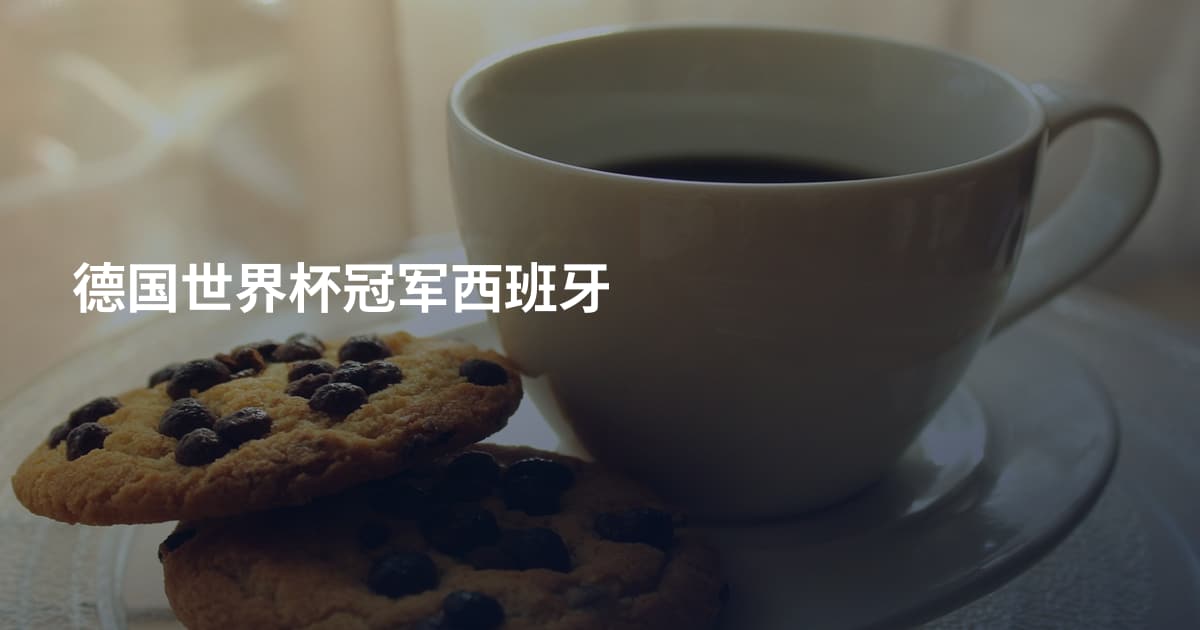 德国世界杯冠军西班牙