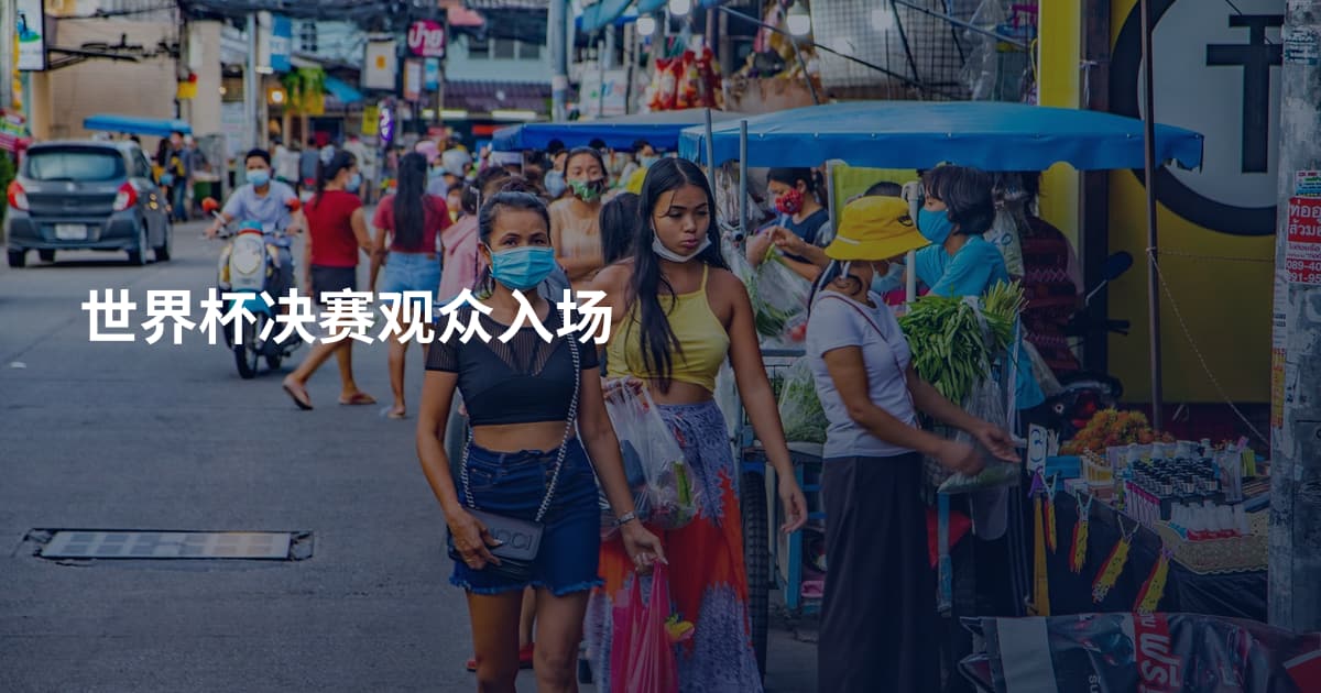 世界杯决赛观众入场