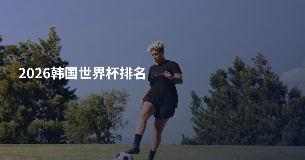 2026韩国世界杯排名