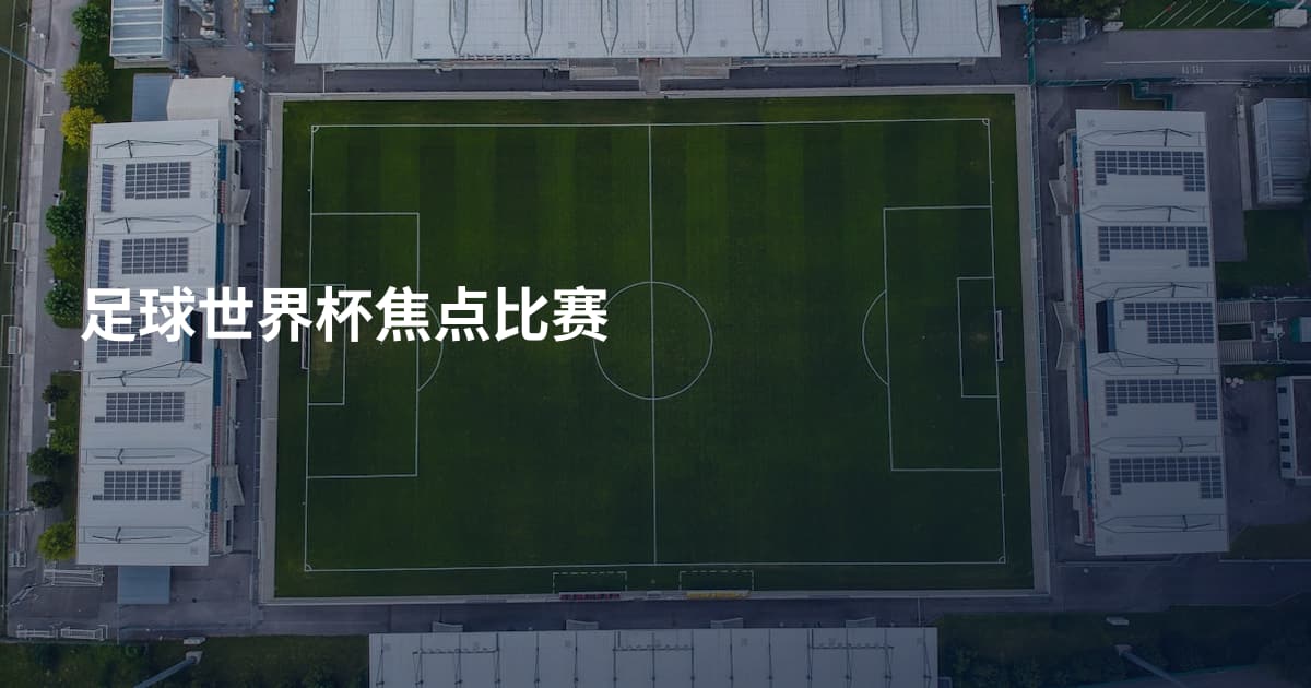 足球世界杯焦点比赛