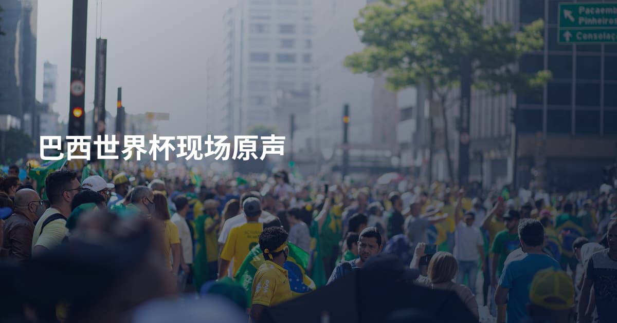 巴西世界杯现场原声