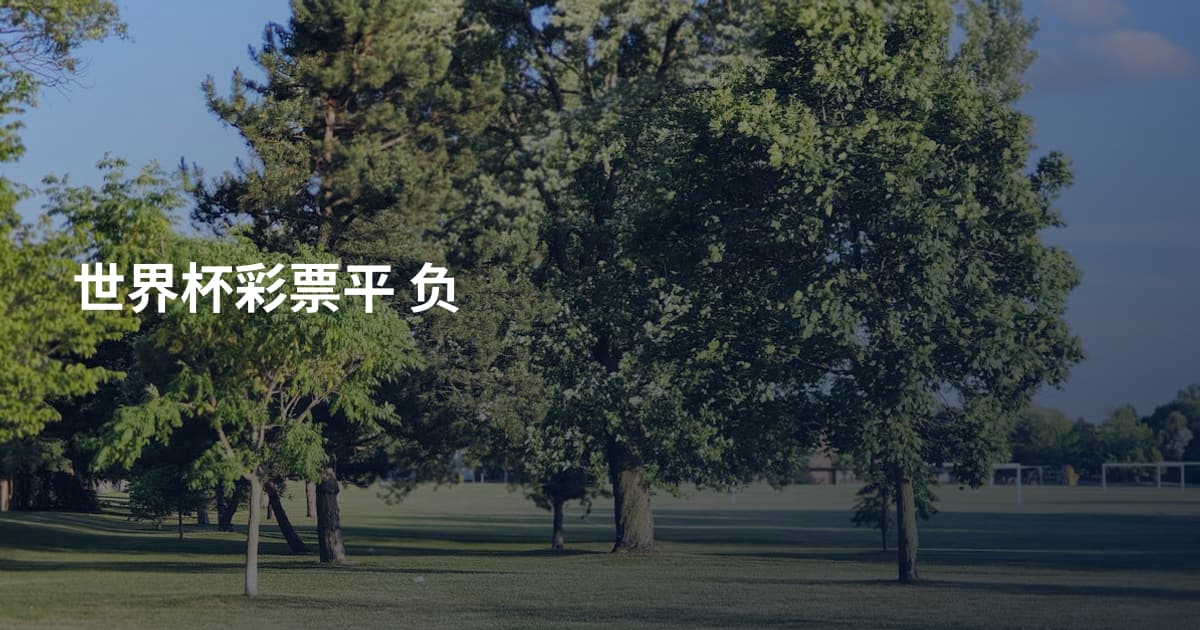 世界杯彩票平 负