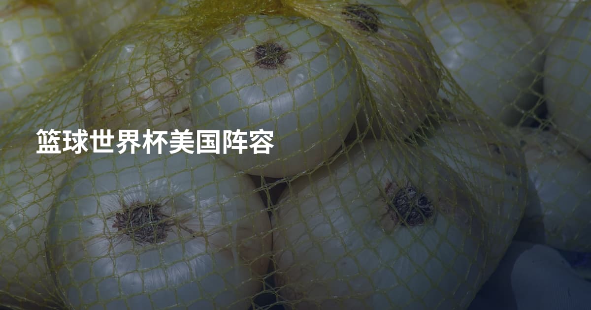 篮球世界杯美国阵容