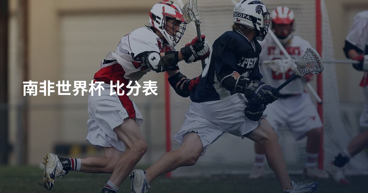 南非世界杯 比分表