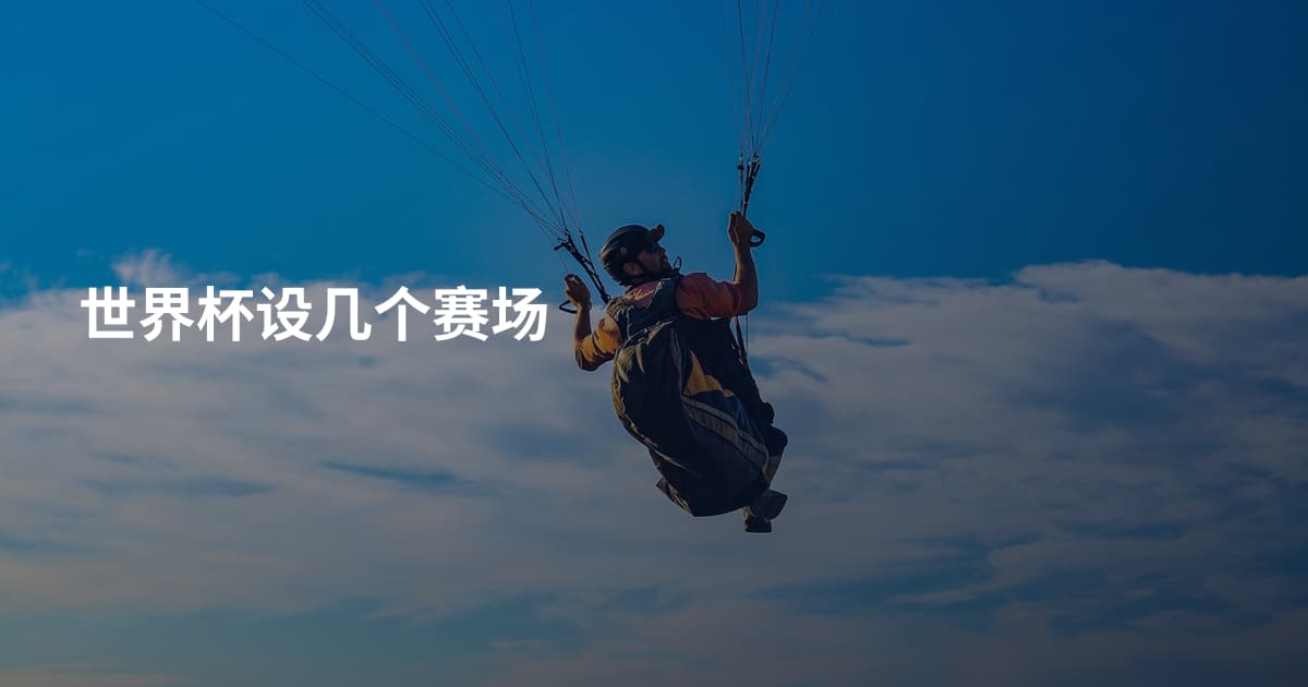 世界杯设几个赛场