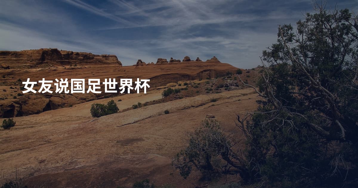 女友说国足世界杯