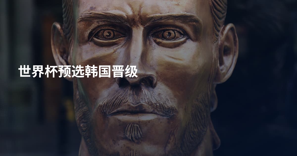 世界杯预选韩国晋级