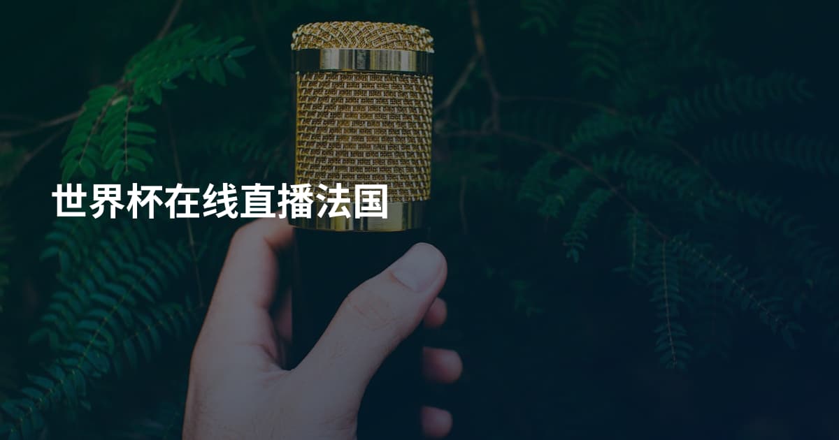 世界杯在线直播法国