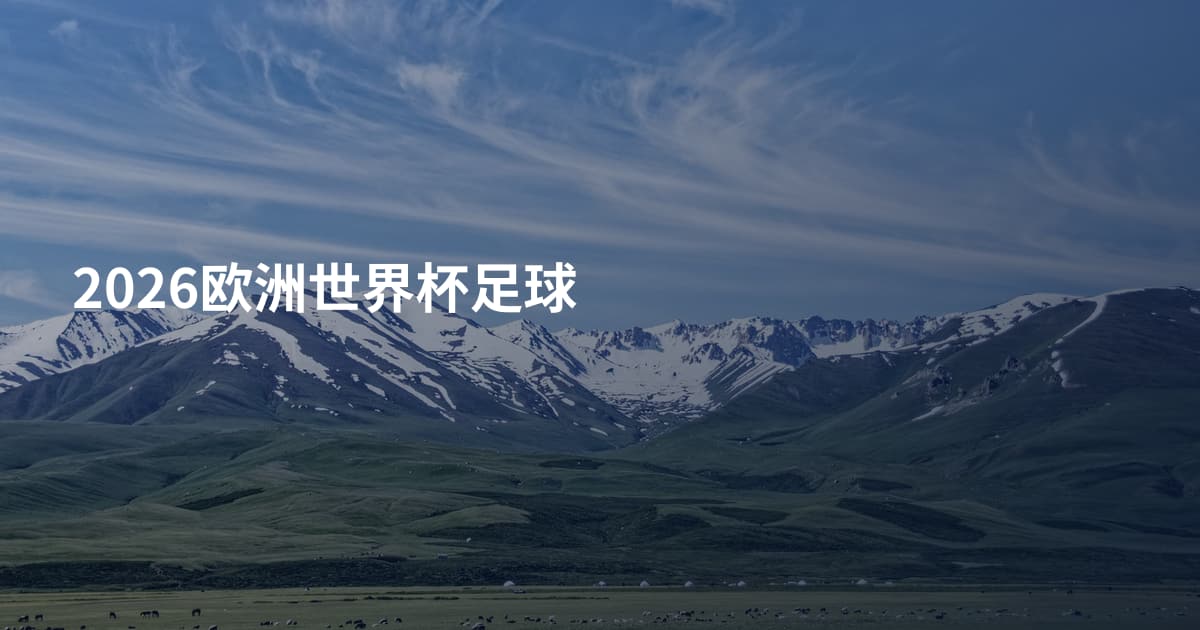 2026欧洲世界杯足球