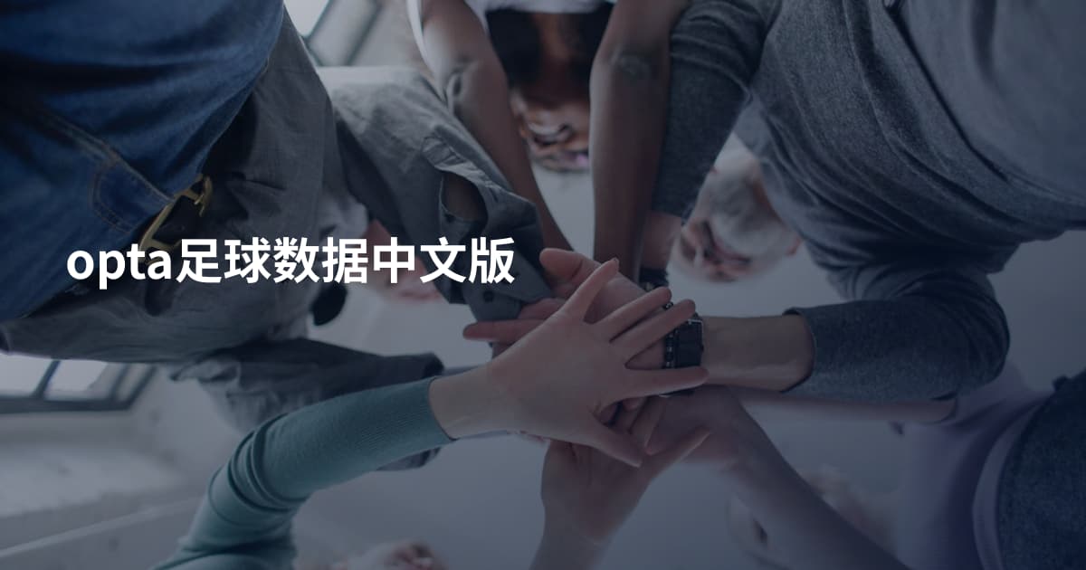 opta足球数据中文版
