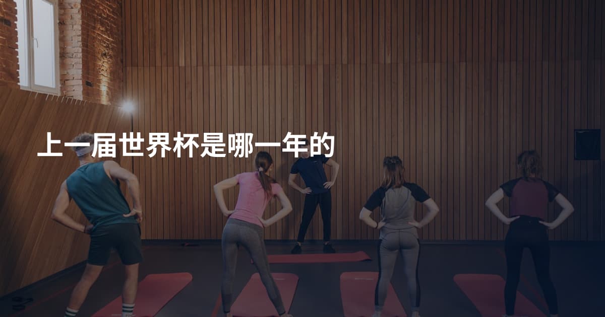 上一届世界杯是哪一年的