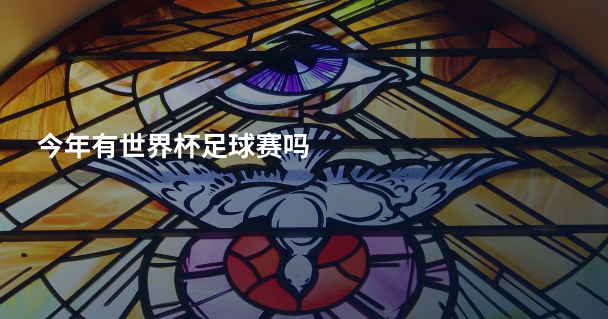 今年有世界杯足球赛吗