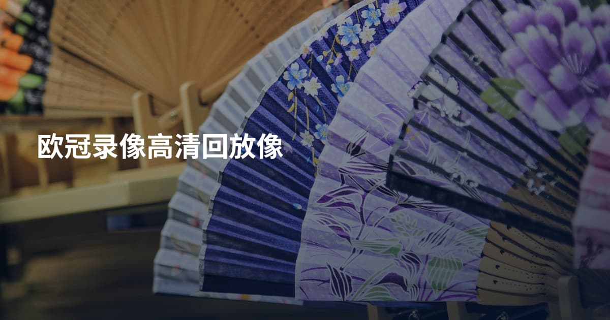 欧冠录像高清回放像