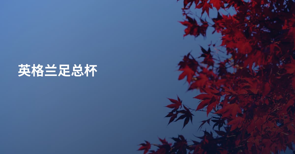 英格兰足总杯