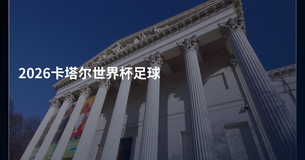 2026卡塔尔世界杯足球