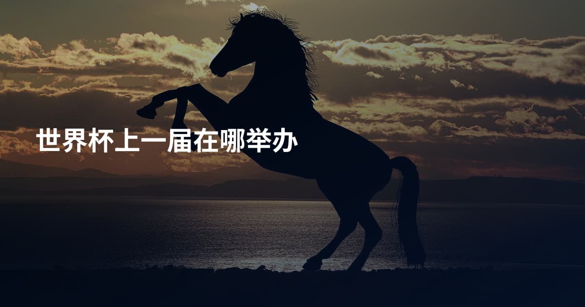世界杯上一届在哪举办