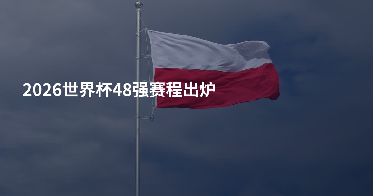 2026世界杯48强赛程出炉