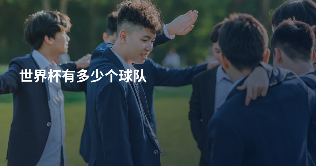 世界杯有多少个球队