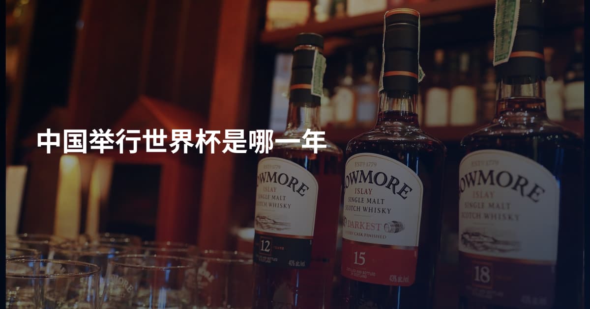 中国举行世界杯是哪一年