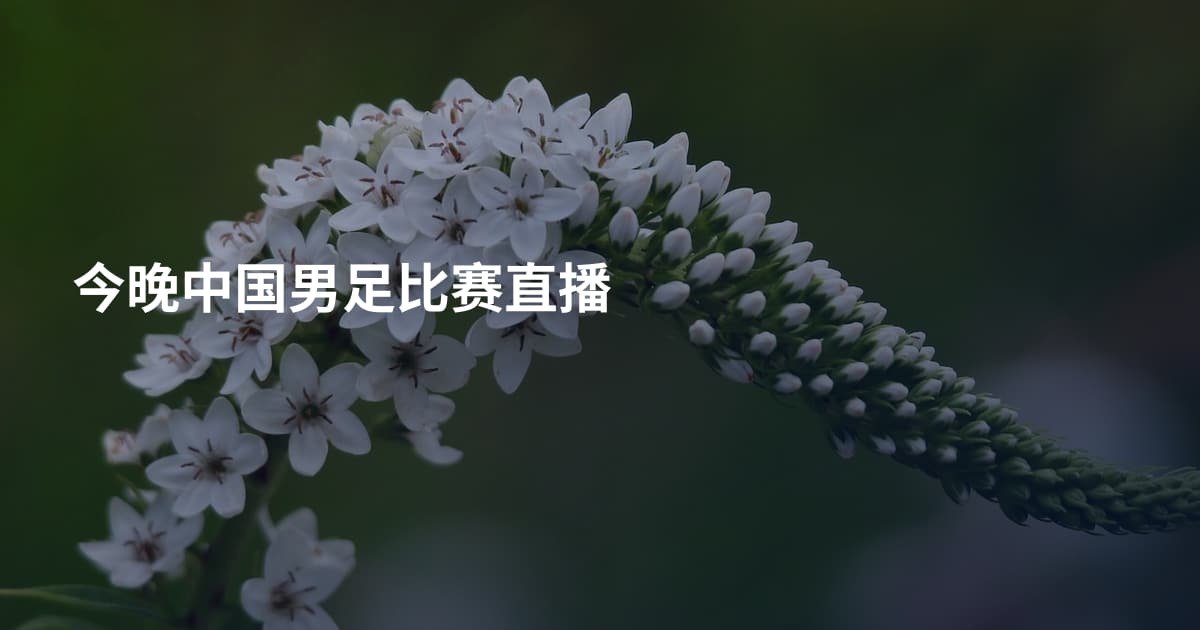 今晚中国男足比赛直播