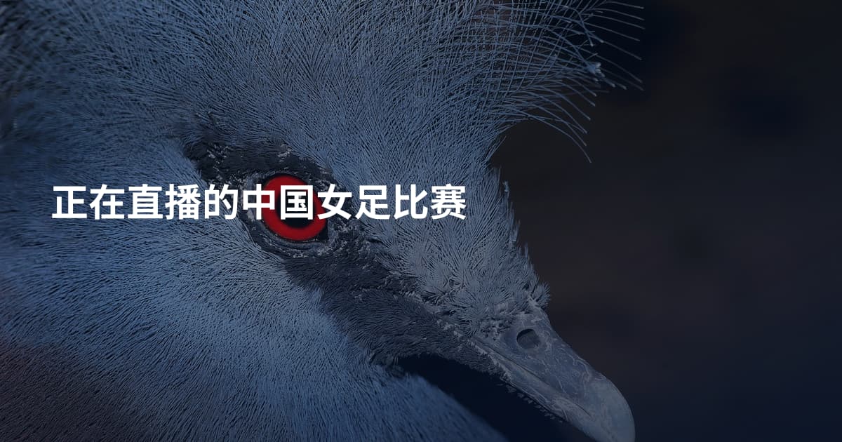 正在直播的中国女足比赛