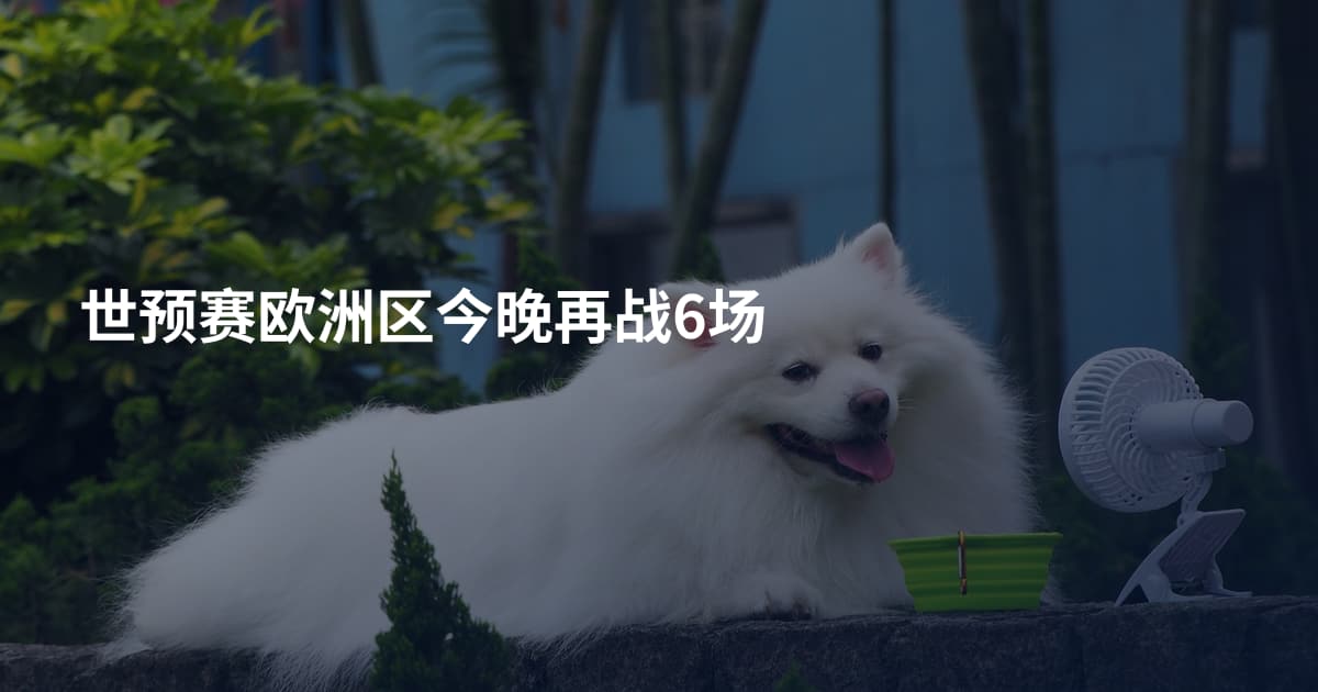 世预赛欧洲区今晚再战6场