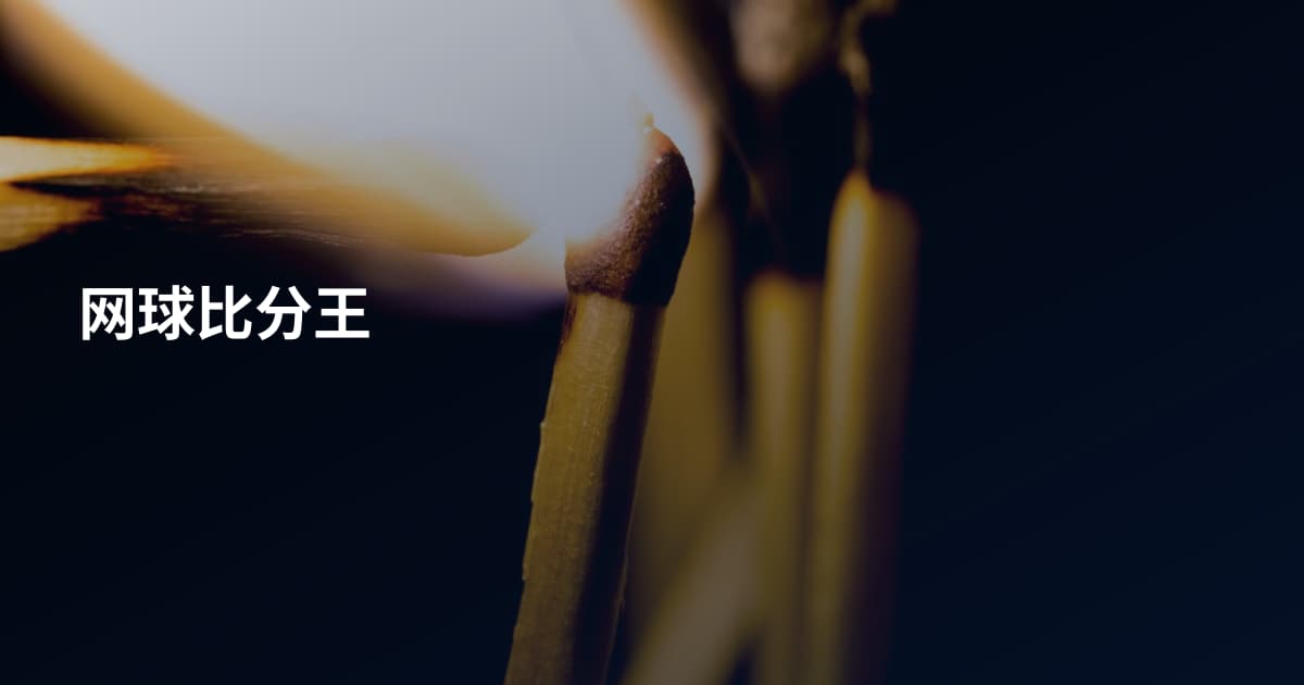 网球比分王