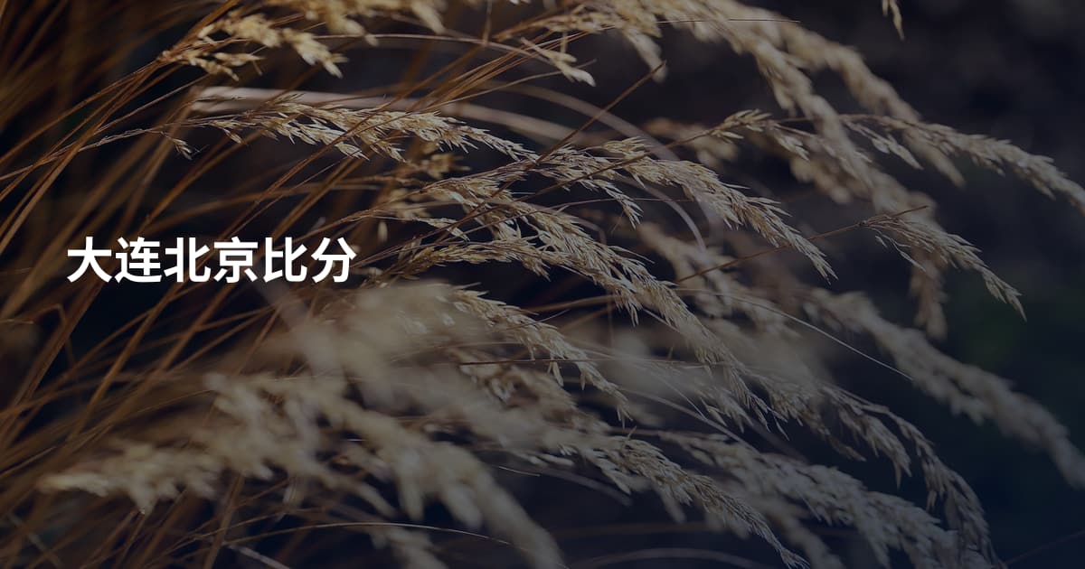 大连北京比分
