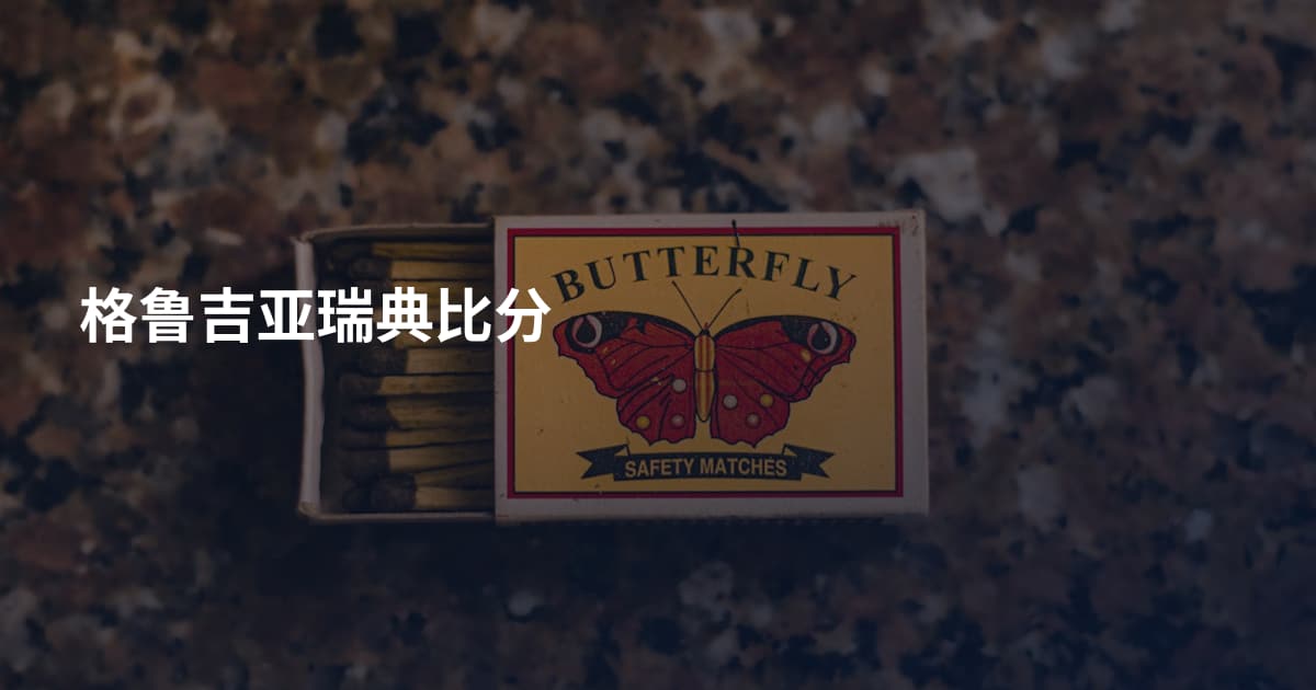 格鲁吉亚瑞典比分