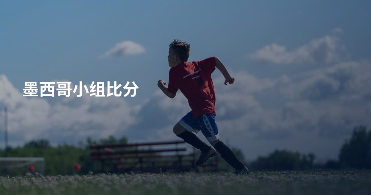 墨西哥小组比分