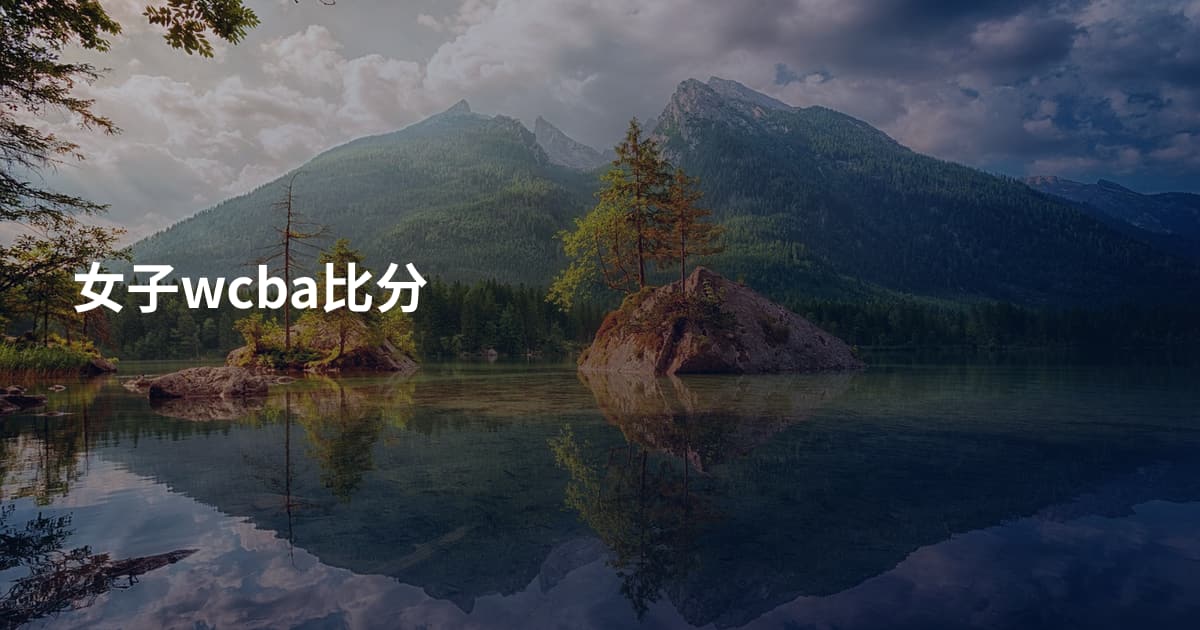 女子wcba比分