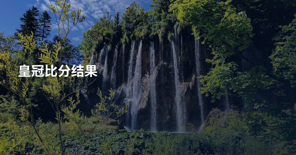 皇冠比分结果