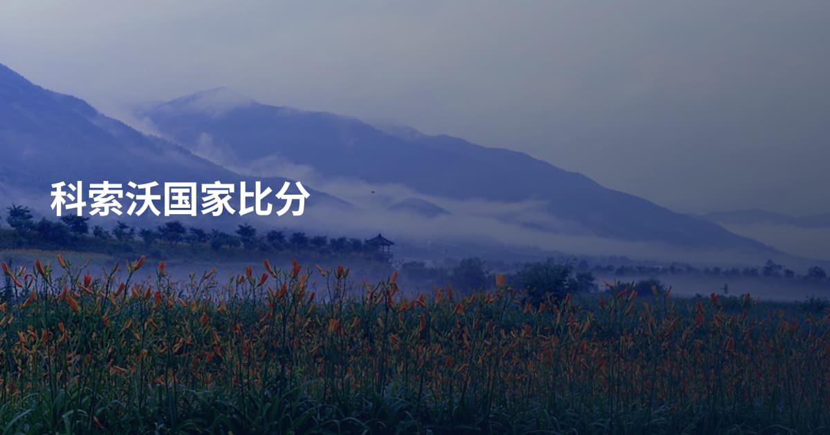 科索沃国家比分