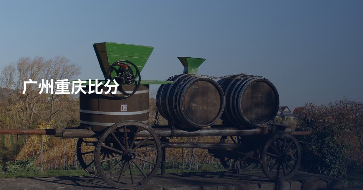 广州重庆比分