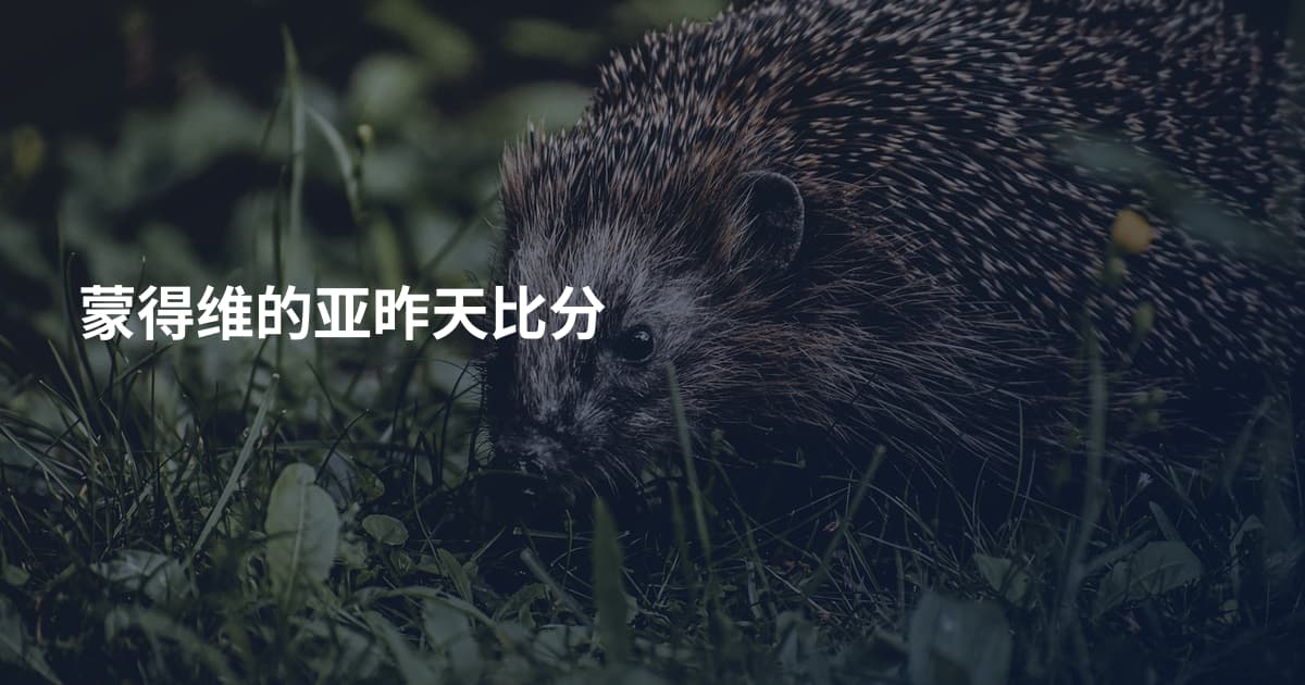 蒙得维的亚昨天比分