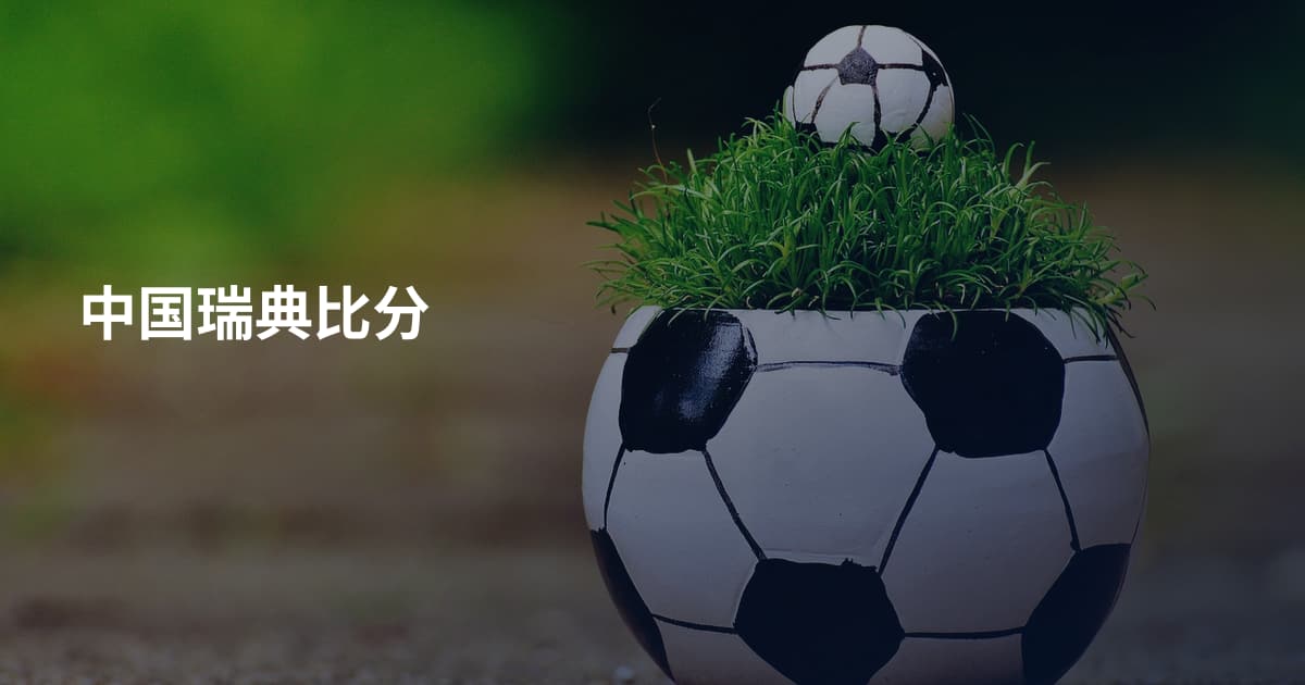 中国瑞典比分