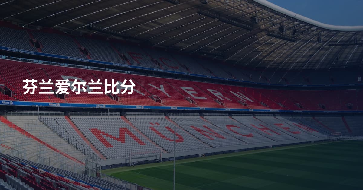 芬兰爱尔兰比分