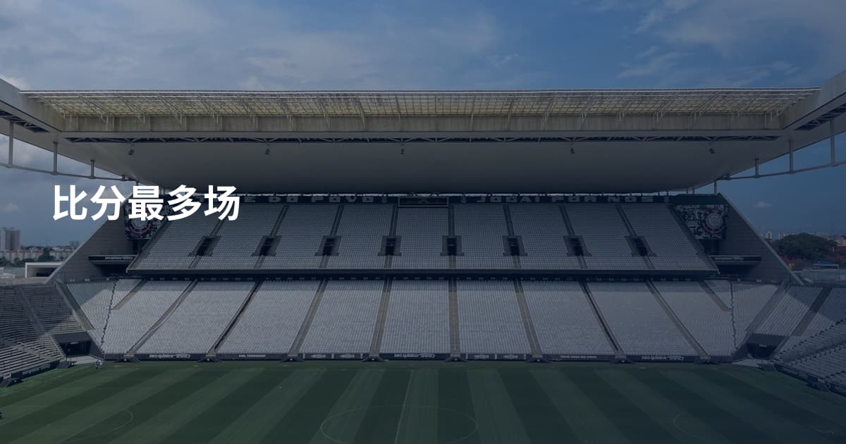 比分最多场
